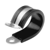 Скоба металлическая Norma RSGU с резиновым профилем 15мм W1 фото 1
