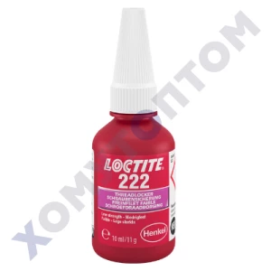 Loctite 222 резьбовой фиксатор малой прочности фиолетовый