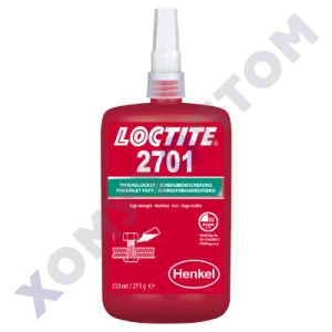 Loctite 2701 резьбовой фиксатор высокой прочности зеленый