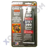 Герметик силиконовый ABRO серый Grey 999