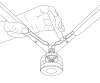 Ручные монтажные клещи для ушковых хомутов с  прямыми рычагами OETIKER HIP 7000 | 425 фото 2