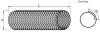 Кабельная оплетка проводов JDD-SCS чёрная 38мм полиэстер фото 4
